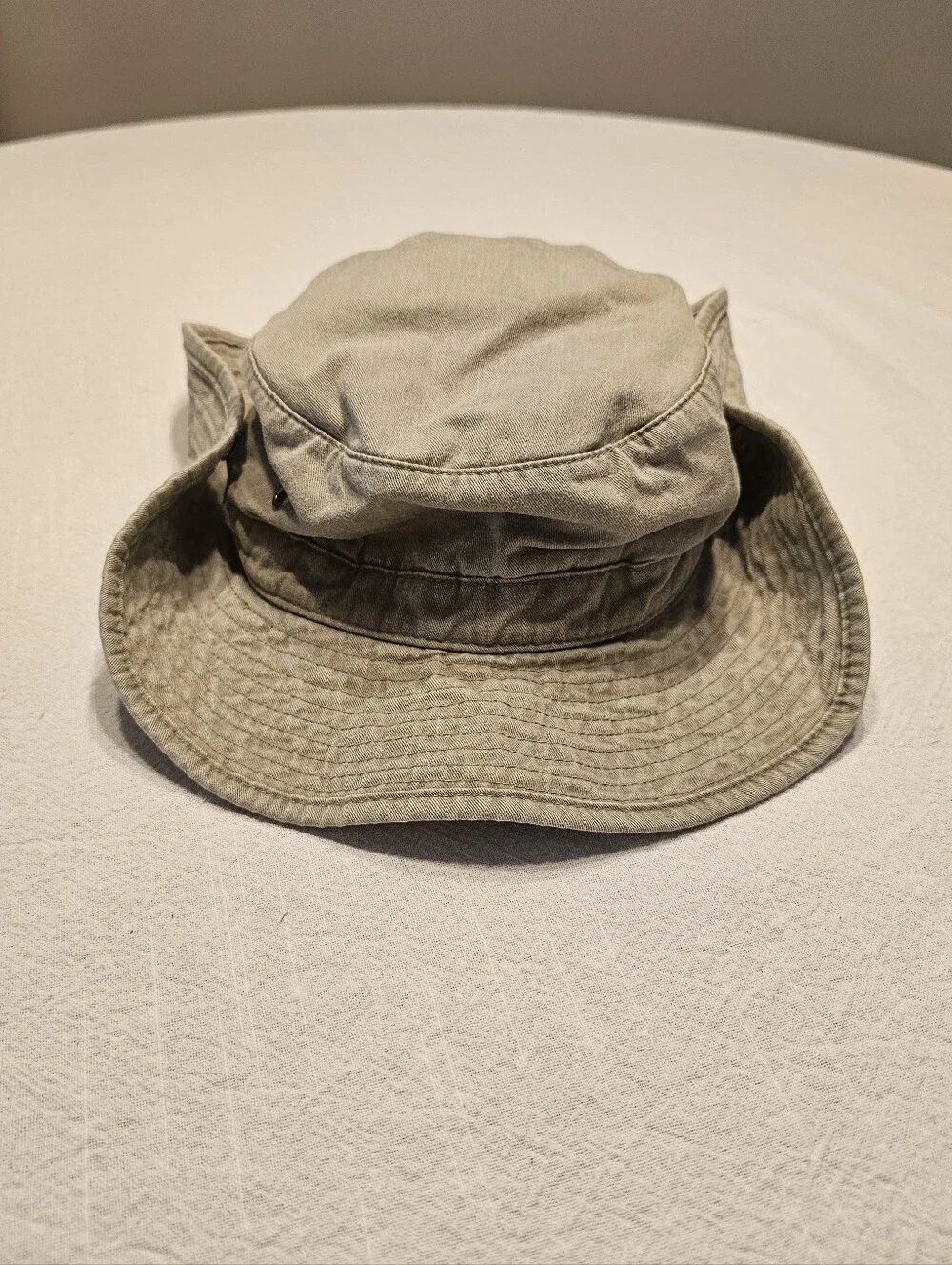 Broner Cotton Fishing Hat Khaki Tan Size Large Sun Safari